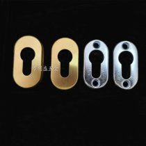 Door lock core aluminum all-copper cover art decorative cover courtyard door villa cover iron door lock lock core lock core