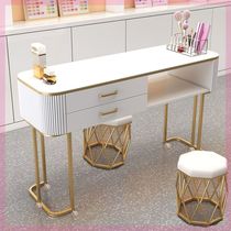 Movable cream manicure with roller Japanese style set glass economical single full set light luxury manicure shop simple