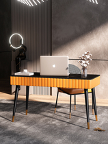 Italian Rockboard Light Extravagant Desk Bedroom Desk Bedroom Desk Brief Modern Writing Desk Nordic Wind Dresser