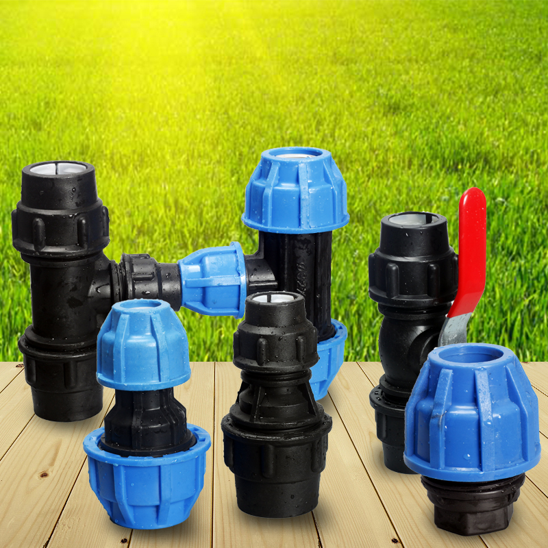 PE quick-connect ppr plastic water pipe emergency repair quick connector 25 hot-melt-free 6 distribution parts without welding pipe fittings thickening
