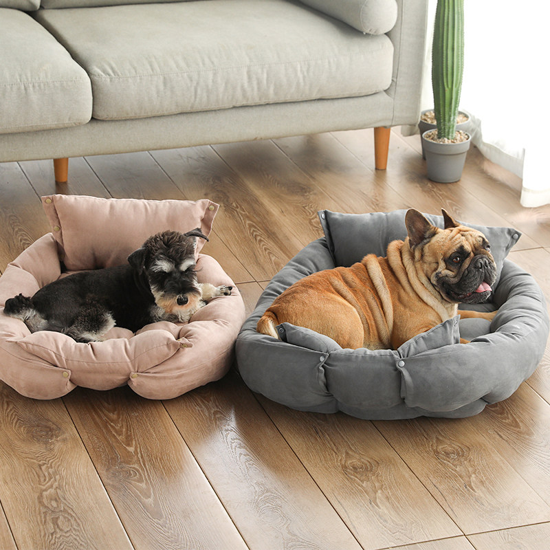 Dog Nest All Season Universal Winter Warm Thickening Dog Bed Pet Supplies Cat House Bed Mini Dog Teddy Fou Sleeping Mat