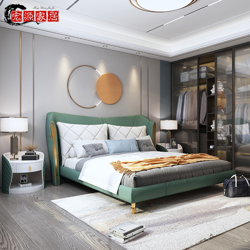 Light luxury bedroom wall decoration hanging living room dining room background wall wall hanging model room wall round hanging