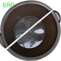 Construction site construction large thick beef tendon gray basin ash trough mortar ash bucket gray trough mortar gray trough mortar mortar ash basin for stuffing Basin