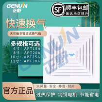 Positive Wildsmallpox Straight Row 6 8 10 12 Inch Kitchen Bedroom Office Powerful Silent Home Suction Top Ventilator