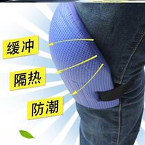 Abrasion-proof working foam kneecap adult woodworking lady large number protective leg crawl cement work mens anti-rub ground