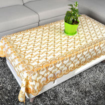 Tea table table cloth waterproof and anti-scalding anti-oil table cushion TV cabinet table cloth table cloth plastic bed head cabinet cover cloth rectangle