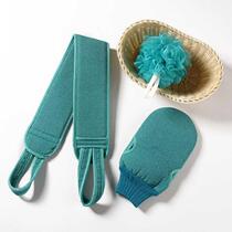 Bath Towel Adults Pull Back Strips Double Sided Thickening Powerful Rubbing Rubbing Mud Bath Towels Bath Gloves Bathrobe Shower Balls
