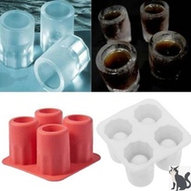 4 Holes Ice Cup Tpr Material Ice Cup Dies DIY Creative Chocolate Mug Shaped Molds
