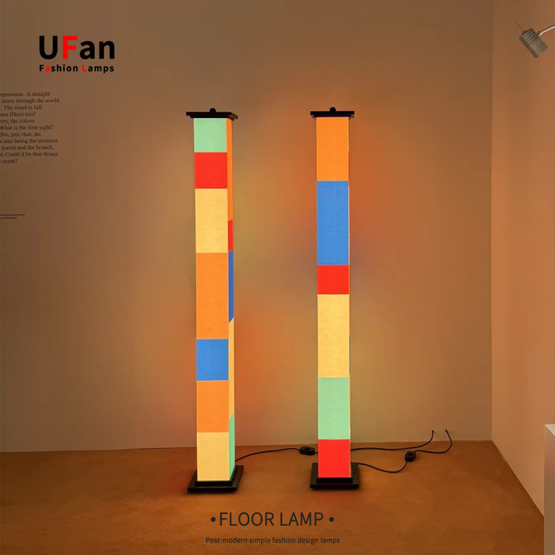 2025m Lanzhan Santa&Cole Floor Lamp La Bella Durmiente Sleeping Beauty Colorful Lamp