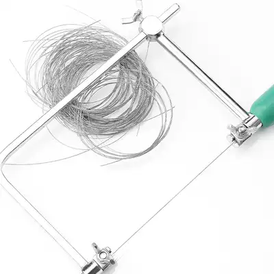 Saw blade Jade Emery ultra-fine beeswax Amber cutting line carborundum steel wire saw blade cutting wire saw blade manual