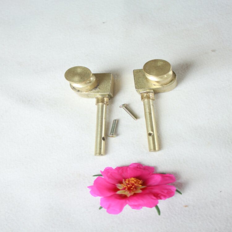 Folk musical instrument horse head piano accessories horse head piano closed open copper shaft sold in pairs