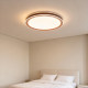 The Same Model as the Physical Store: Modern Minimalist Led Ceiling Light for Living Room, Vintage-Style Bedroom Light, Round Study Room Lighting Fixture, Simple Coffee-Colored