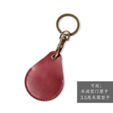 Маленький круглый универсальный картхолдер, из натуральной кожи