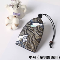 (Циклоп с помощью автомобильного ключа) Средние волны взорны черными