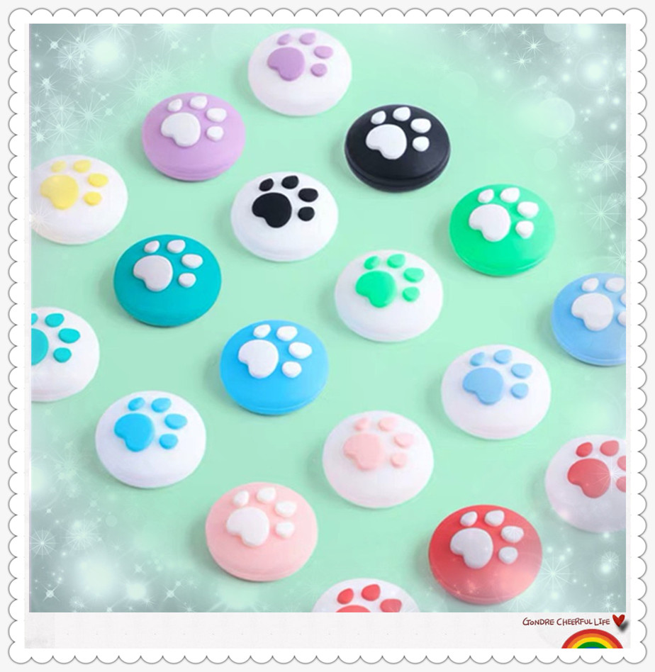 Nintendo switch rocker cap switch lite protective cap NS non-slip cap fruit cap silicone cat claw cap