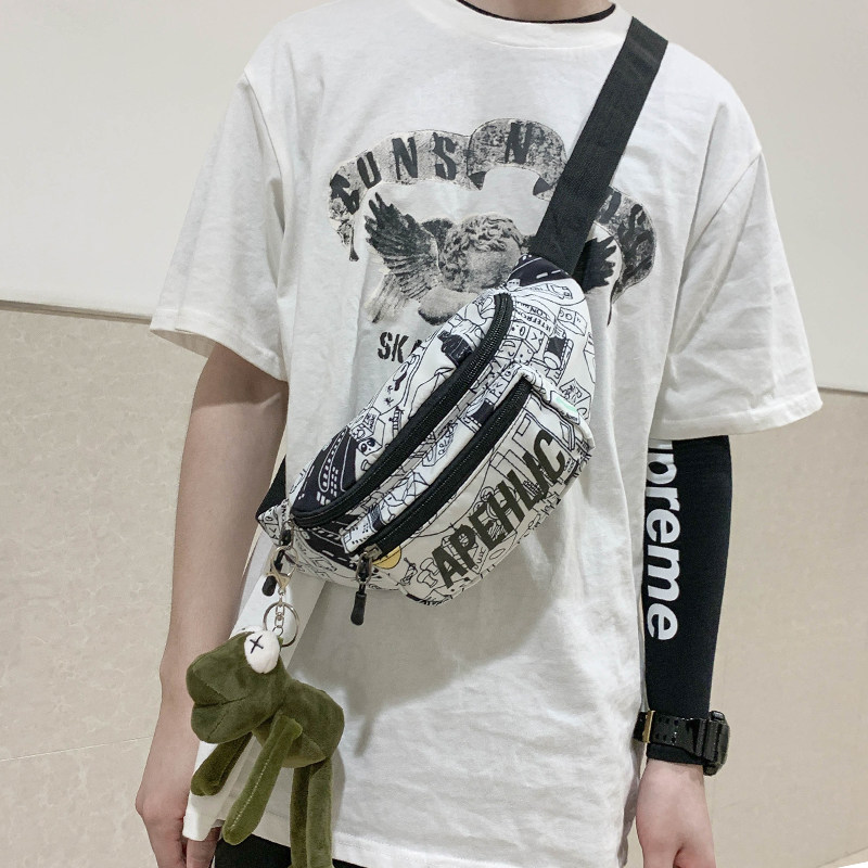 Skew satchel men sport light single shoulder small shoulder bag women 100 hitch cross chest bag student ins Chauded day family purse