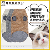 Kitty Clothes Autumn Winter Clothing Thickened Warm Young Cat Kitty Cat Tennis Red to blame funny pets Summer thin Fall