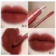 Tuýp đỏ 405 lip glaze velvet matte son lì màu cà chua 400 đỏ nâu son không phai và da trắng phong cách học sinh - Son bóng / Liquid Rouge