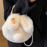 Демисезонный универсальный кролик, небольшая сумка, коллекция 2023, новая коллекция