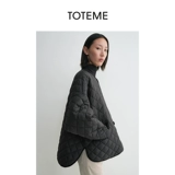 TOTEME Черная зимняя куртка, оверсайз, 2020