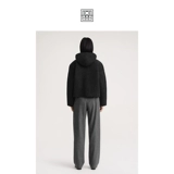 [Скидки в конце квартала] Тотлема из темно -серого серого серого серого дерева шерсть