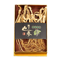 Long White Mountain Ginseng Mountain ginseng Northeastern forest ginseng Ginseng Sun Ginseng 30 years whole old ginseng Ginseng Soak in Wine Gift Box