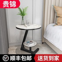 Marble edge several living-room sofa side table light extravagant corner a few balconies small round table bedside cabinet Creative Nordic small tea table