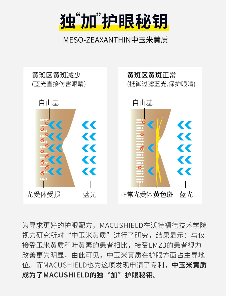 英国进口叶黄素护眼片胶囊30粒