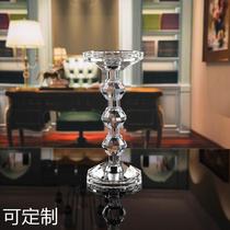 Manufacturer of European crystal home candlesticks wedding hotel supplies crystal glass candlesticks dining table model room