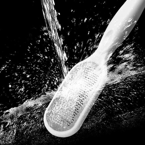 Пилочка для ног Новая черно-белая щеточка для педикюра для удаления омертвевшей кожи овальная пилочка для ног из нержавеющей стали