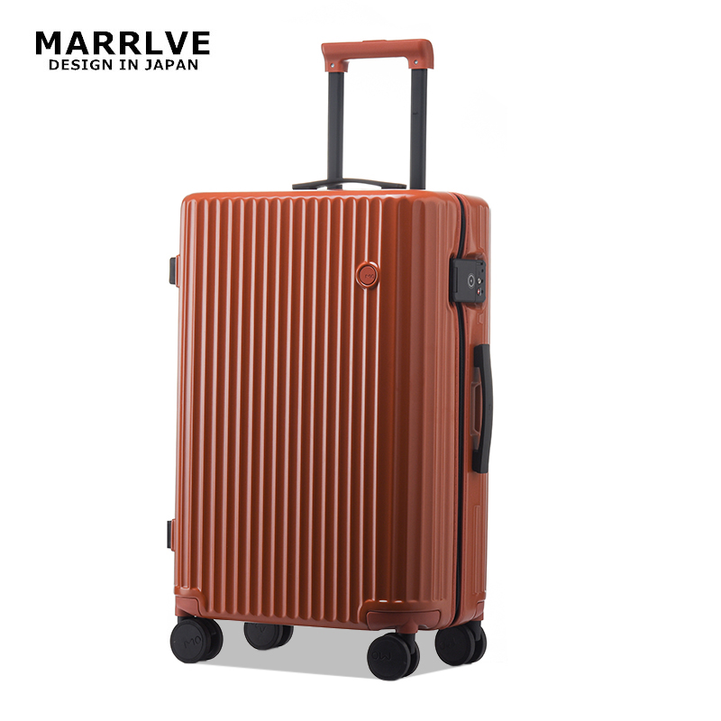 MARRLVE ultra-light PC luggage 28 large capacity suitcase 20 boarding box Red 24 wedding dowry trolley case