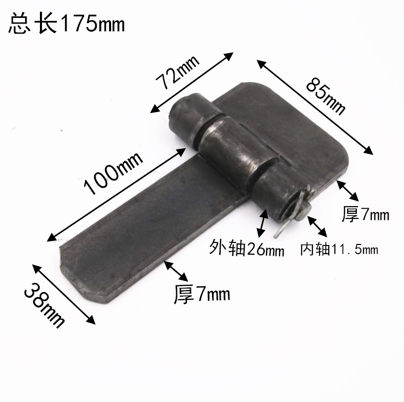 Extended long tongue Long tongue hinge Welding hinge Carriage hinge Iron hinge Heavy duty hinge Auto hinge
