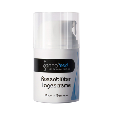 Jannomed德国玫瑰精粹保湿日霜补水滋润紧致抗氧抗皱修护提亮肤色