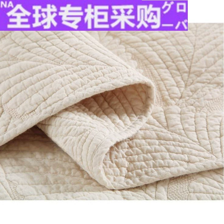Nhật Bản thêu bông chần bông chần bông ba mảnh điều hòa không khí mùa hè mát mẻ chăn ga trải giường tatami bốn mùa phổ quát - Trải giường