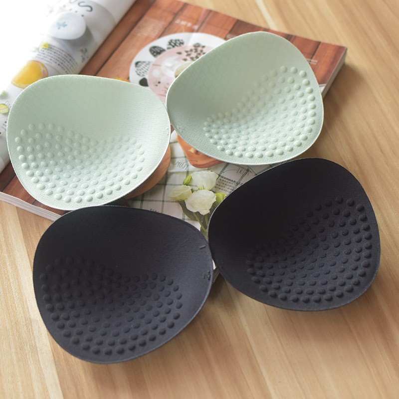 Latex Underwear Mat inserts Thickened Beauty Back Chest Cushion Bra Hood Vest Inner Lining Spacer Sponge Cushion Replacement Inserts 