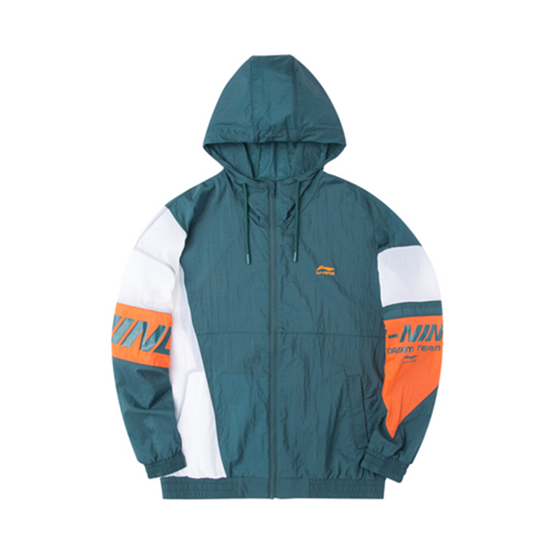 Li Ning sportsweaters men's 2020 fall new loose even cap windproof jacket AFDQ387-2-4