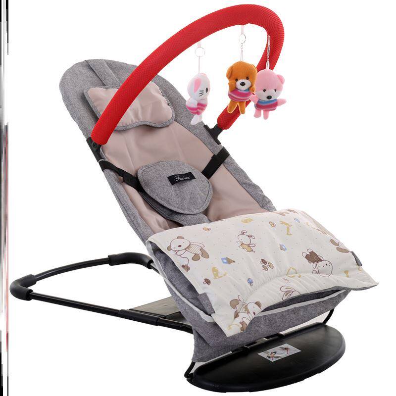 Coax Divine Instrumental Baby Rocking Chair BB Toy Fashion Early Childhood Bed Teasing and Lazy People Folding Outdoor Coaxing-Taobao