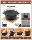 Bếp nướng BBQ, dụng cụ pha trà, trọn bộ bếp nướng trong nhà gia đình, bếp than gang, bếp than ngoài trời bep du lich bếp củi camping
