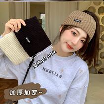 Short hair daily wear hair belt autumn and winter out to show face small 2021 new winter Net red explosive female senior sense