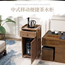 Office simple mobile side tea cabinet integrated small tea table with boiling water small tea table for tea