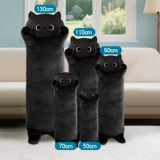 Шелковая кукла, подушка подходит для мужчин и женщин, плюшевая игрушка для сна, кот