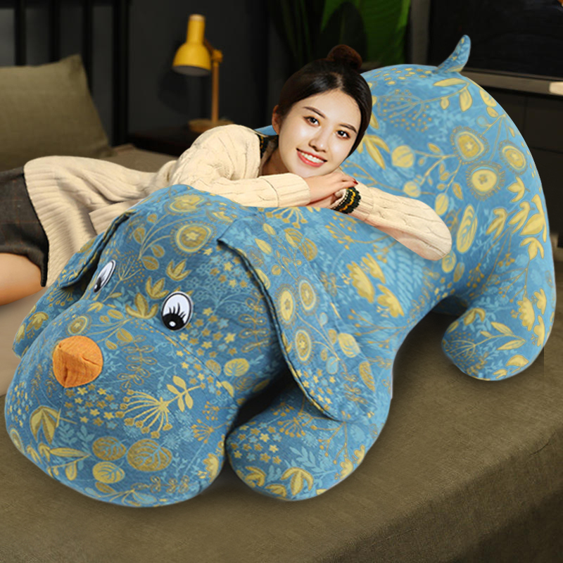 2025 New Dog Doll Stuffed Toy Children's Pillow Girls Sleeping Big Doll Pillow Doll Girl Gift