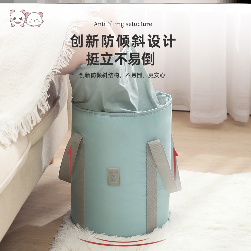 Bubble Foot Barrel Plus High Deepen Knee High Deep Home Portable Wash Feet Bag Foot Bath Water Basin Travel Thezer Can Fold