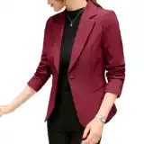 Black Women Blazer 2020 Formal Blazers Lady Office Work Suit