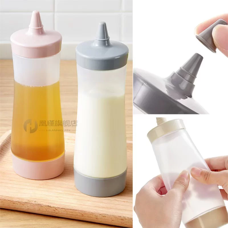 Plastic Squeeze Squirt Condiment Bottles With Twist On Cap L