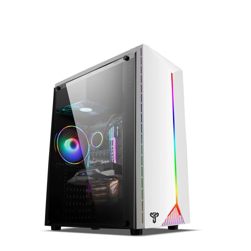 Корпус компьютера 32*18*41 см ATX полностенная акриловая прозрачная лицом