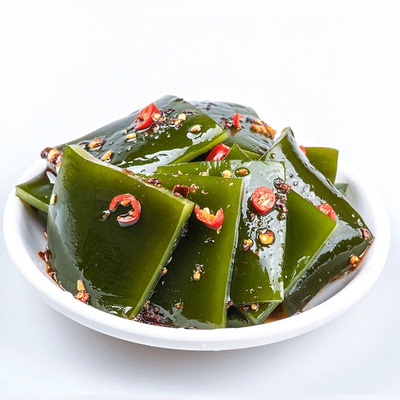 【拍3件】即食香辣海带片海带丝10袋