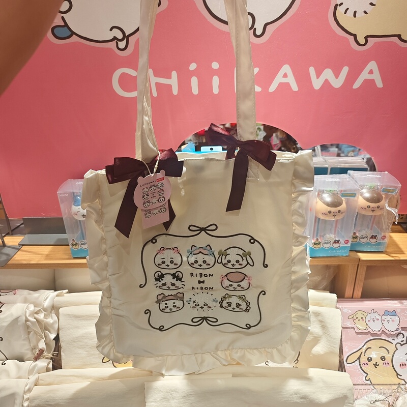 Miniso Chiikawa Vitality Hairstyle Series Satin Shoulder Bag Miniso Chiikawa Vitality Hairstyle Series Satin Shoulder Bag