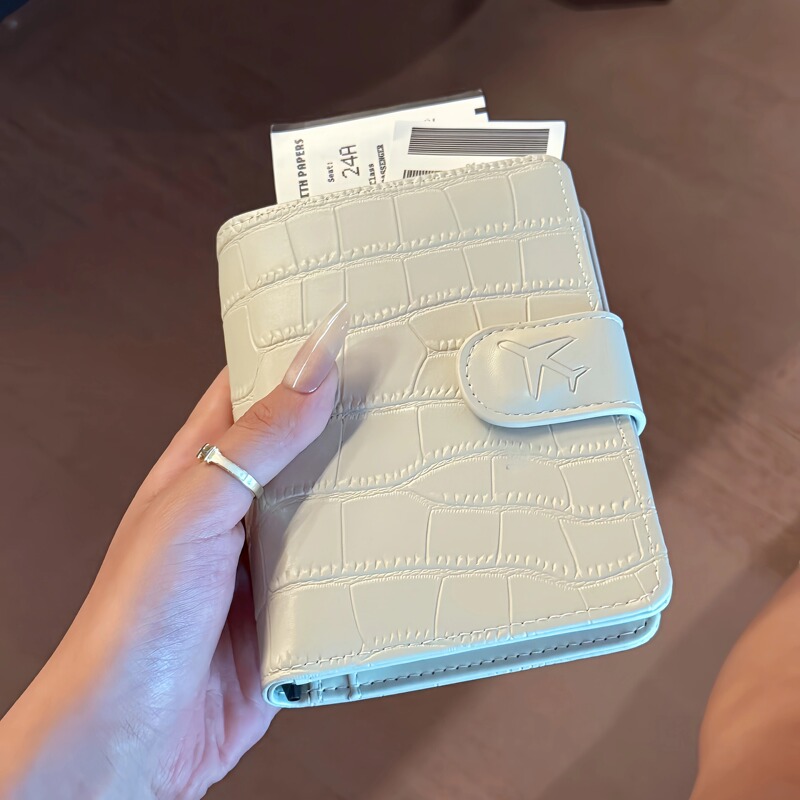 【Travel Companion】Travel Passport Holder, Card Holder, Document and Boarding Pass Organizer, Ticket Holder, Wallet All-In-One for Women