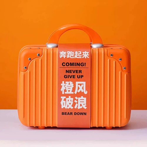 Коробка, портативный чемодан, маленькая косметичка, сумка для путешествий, сумка-органайзер, 14 дюймов